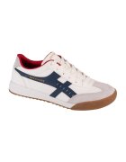 Skechers Спортни обувки Zinger от еко кожа с велур - Бял/Тъмносин