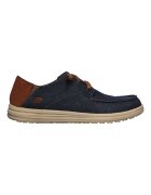Skechers Спортно-елегантни обувки Melson с контрасти Тъмносин