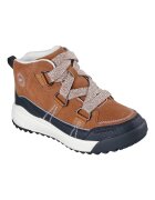 Skechers Текстилни боти Yana-Collins Landing с кожа Черен/Кафяв