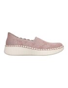 Skechers Текстилни обувки Wilshire True Charm Slip-ons - Прашно розово/Светло бежово