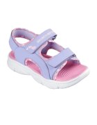 Skechers Текстилни сандали с велкро Лавандула