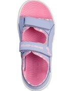 Skechers Текстилни сандали с велкро Лавандула