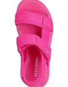 Skechers Текстилни сандали Uno Lite с велкро Яркорозово