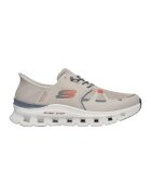Skechers Текстилни спортни обувки Glide Step Pro със синтетика - Въглен сиво/Светло кафяво