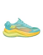 Skechers Текстилни спортни обувки Max Cushioning Ascender със синтетика - Светлозелен/Син