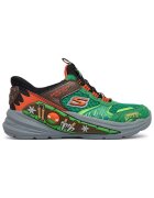 Skechers текстилни спортни обувки с велкро Hero Kicks - зелен/