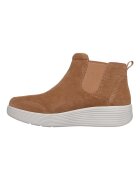 Skechers Велурени боти Arch Fit Laguna Harvest Moons тип Chelsea Камел