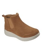 Skechers Велурени боти Arch Fit Laguna Harvest Moons тип Chelsea Камел