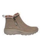 Skechers Велурени боти с еко пух