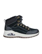 Skechers Велурени боти Uno Rugged-Winter Feels с текстил и еко кожа