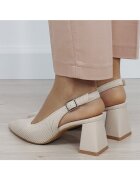SOFILINE Бежови обувки с плетена шарка H8-1167 01 19519 Бежов