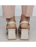 SOFILINE Бежови обувки с плетена шарка H8-1167 01 19519 Бежов