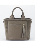 SOFILINE Чанта от естествена кожа 1918 M9 Taupe brown - - 22x25x12
