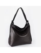 SOFILINE Чанта от естествена кожа 2 в 1 8919 132 - Кафяв - 33x35x10