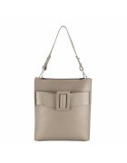 SOFILINE Чанта от естествена кожа таупе Made in Italy 8929 124 14726