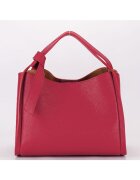 SOFILINE Средна чанта от естествена кожа 8905 128 - Червен - 20x26x15