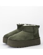 SOFILINE Зелени ботуши с дебела подметка LT33-43 112 18809 Зелен