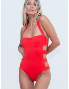 Sole Beachwear Цял бански със странични отвори