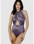 Sole Beachwear Цял бански със застъпен дизайн
