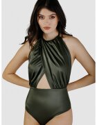 Sole Beachwear Цял бански със застъпен дизайн