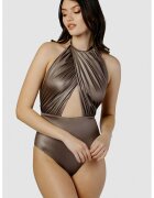 Sole Beachwear Цял бански със застъпен дизайн