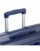 Solier Куфар 4 двойни колела с въртене на 360° Тъмносин M 56L AVENTOR 1064 NAVY 24'
