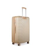Solier Куфар 4 двойни колела с въртене на 360° Златист M 56L AVENTOR 1064 GOLD 24'