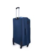 Solier Куфар STL1651 70L ABS L тъмносин/кафяв