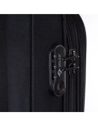 Solier Luggage Куфар Solier STL1651 Капацитет M черно зелен