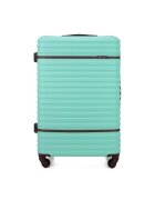 Solier Luggage Куфар Solier STL957 55L ABS Капацитет M Мента