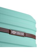 Solier Luggage Куфар Solier STL957 55L ABS Капацитет M Мента