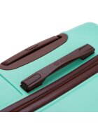 Solier Luggage Куфар Solier STL957 55L ABS Капацитет M Мента