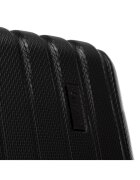 Solier Luggage Куфар STL902 38L ABS Капацитет S Черен