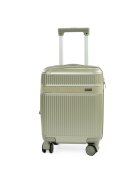 Solier Ръчен багаж Troller Nokiro 16" XS твърд ABS - кабинен куфар зелен
