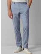 sOliver BLACK LABEL Мъжки панталон за костюм с фин десен и кройка Regular Fit