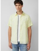 sOliver Мъжка риза с къс ръкав Slim Fit кройка и единичен джоб