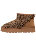 Soprani Couture Дамски боти SSW521P36/02 ROSY ANIMALS кафяви естествена кожа текстил