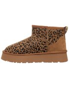Soprani Couture Дамски боти SSW521P36/02 ROSY ANIMALS кафяви естествена кожа текстил