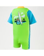 Speedo Бански костюм За деца Зелен/Син