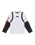 Sprayground Блуза с принт - Бял/Черен/Tъмносив