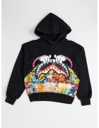Sprayground Худи с принт - Черен/Многоцветен