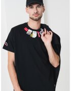 Sprayground Памучна тениска с декорация от етикети