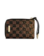Sprayground Портфейл с шарка - Черен/Кафяв