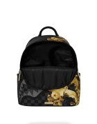 Sprayground Раница с регулируеми презрамки Черен/Сив/Жълт