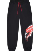 Sprayground Спортен панталон с лого - Червен/Черен