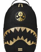 Sprayground Унисекс раница Foundation Fit King Dlxsv - Златист/Черен
