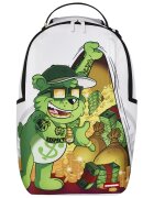 Sprayground Унисекс раница с принт - Бял/Зелен/Оранжев