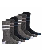 Stance Унисекс дълги чорапи - 6 чифта - Зелен/Сив/Син