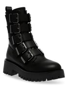 Steve Madden Боти от еко кожа Черен