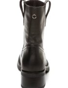 Steve Madden Боти от еко кожа с масивен ток Черен